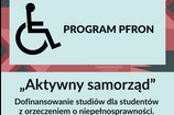 Dofinansowanie studiów dla studentów posiadających orzeczenie o niepełnosprawności - semestr zimowy 