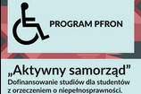 Dofinansowanie studiów dla studentów posiadających orzeczenie o niepełnosprawności