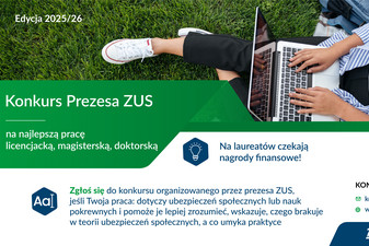 Konkurs Prezesa ZUS na najlepsze prace z zakresu ubezpieczeń społecznych