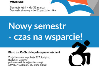 Nowy semestr - czas na wsparcie!
